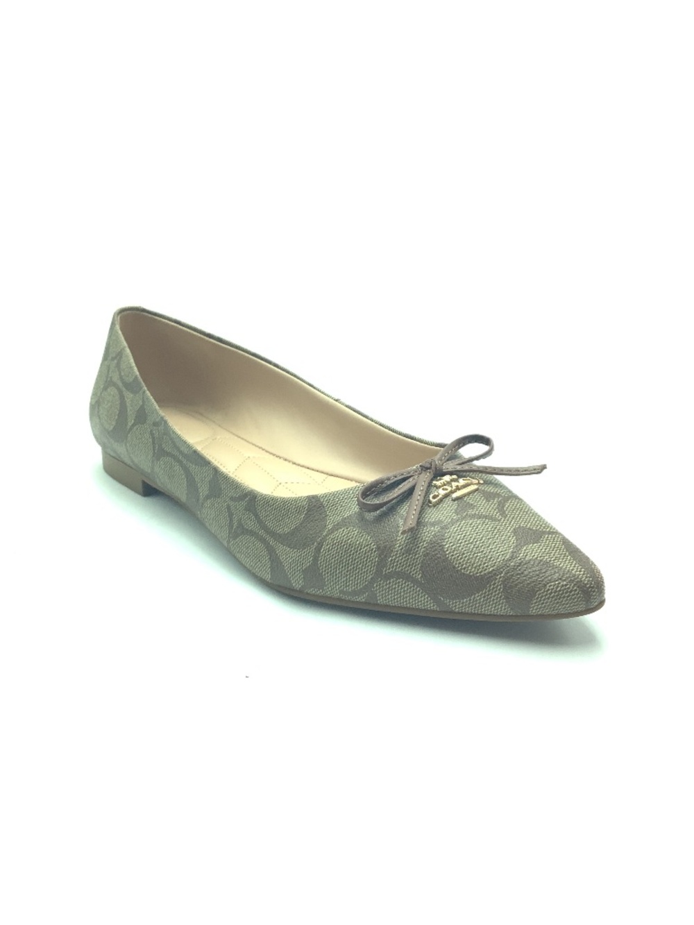 Coach Signature Flat Shoes Size: 9